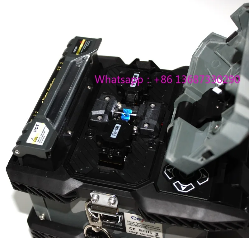6481A fiber fusion splicer with 7-second fast splicing and alignment of six motor cores