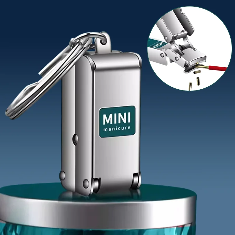 

1Pcs Nail Clippers Stainless Steel Folding Mini Nail Clippers Single Portable Nail Clippers Set Decoration Nail Tools