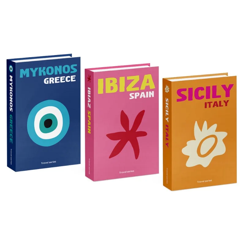 3 stks/set Nep Boek Luxe Fotografie Props Boeken Decor Eenvoudige Moderne Faux Boeken Salontafel Props Boek Ornamenten