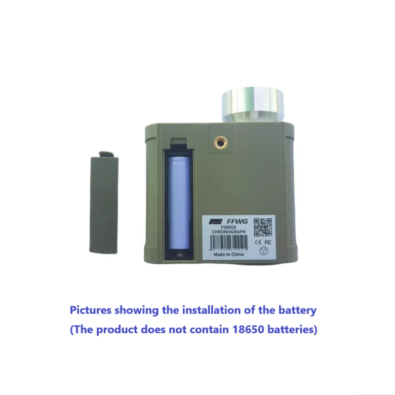Bullet Firing Speed Shooting Chronograph with color TFT LCD for Muzzle Velocity & Kinetic Energy Testing F9800X Chronoscope