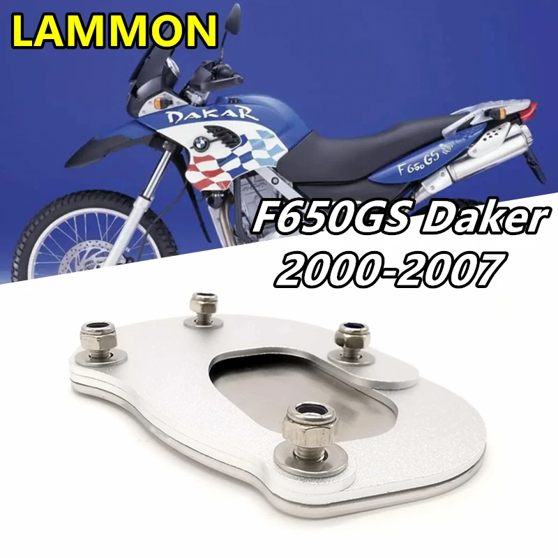 

FOR BMW F650GS Daker F 650 GS 2000-2001-2002-2003-2004-2005-2006-2007 Motorcycle Accessories CNC Aluminium Side Stand Foot Stand