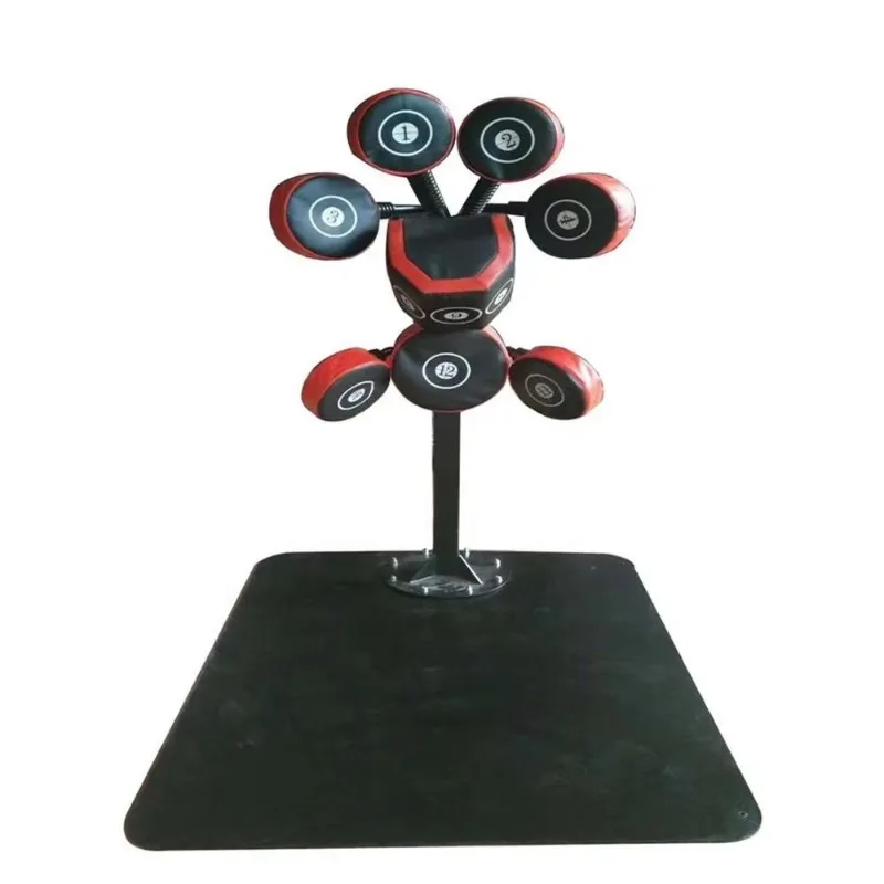 

Adjustable boxing target machine for fitness equipment