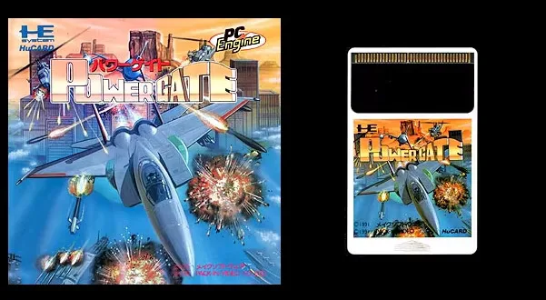 16bits PC Engine HU-CARD : POWER GATE ( Japan Version!! )