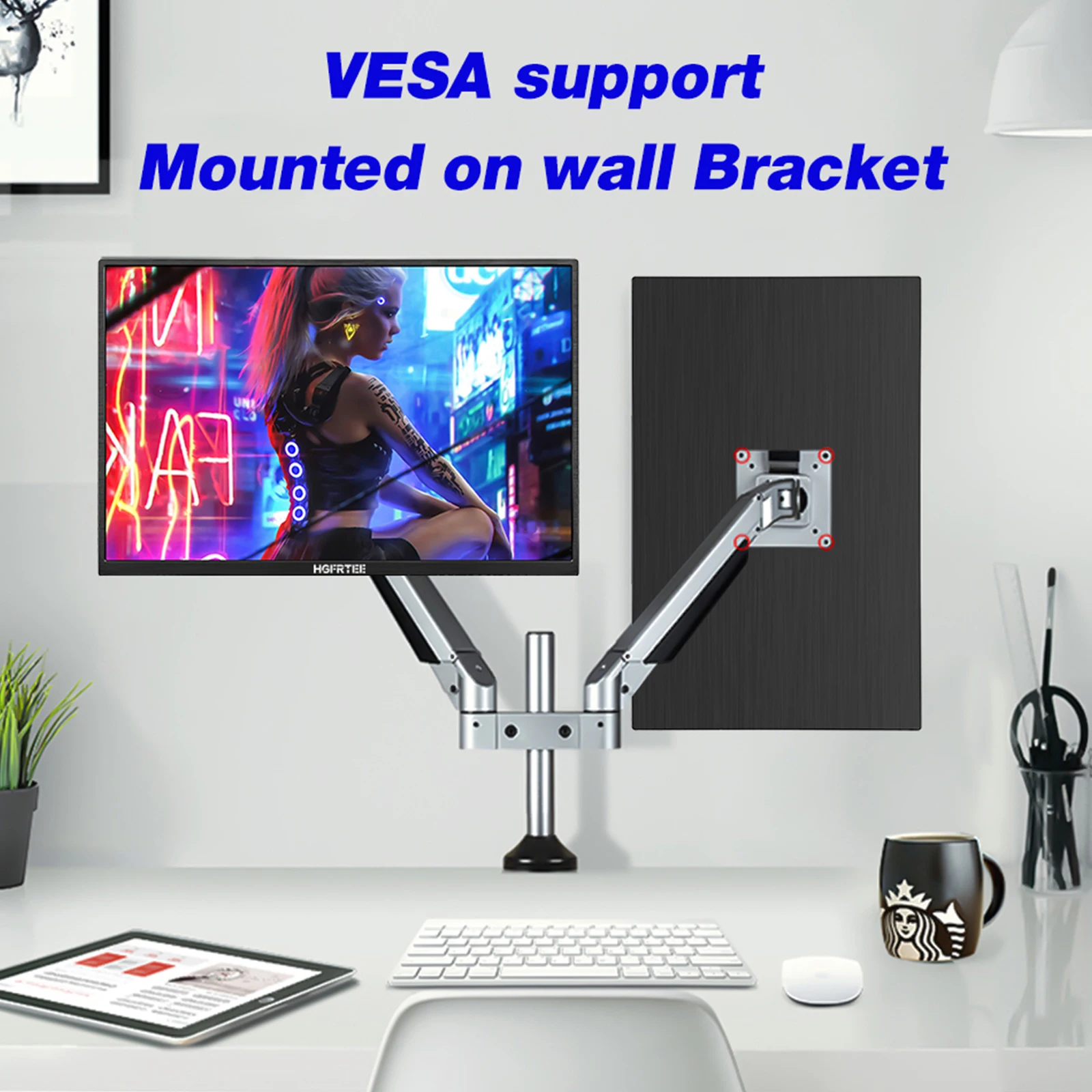 17.3 Inch 144Hz Portable Monitor ADS-IPS Gaming Extended Screen with VESA Hole Support Type C HDMI-Computer External Display