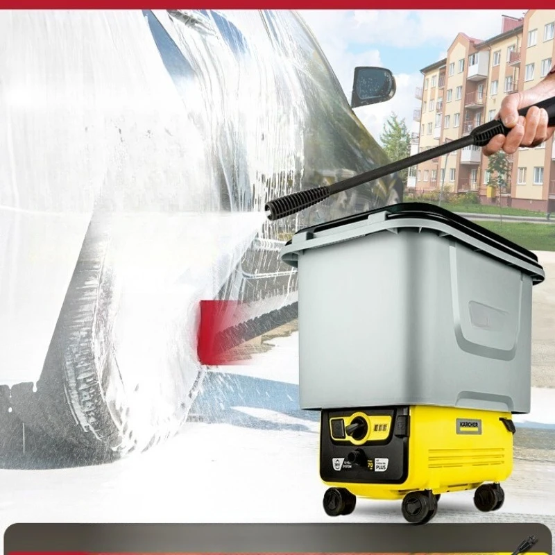 

Wireless car washing machine household charging portable high pressure washing machine lithium battery water gun watering