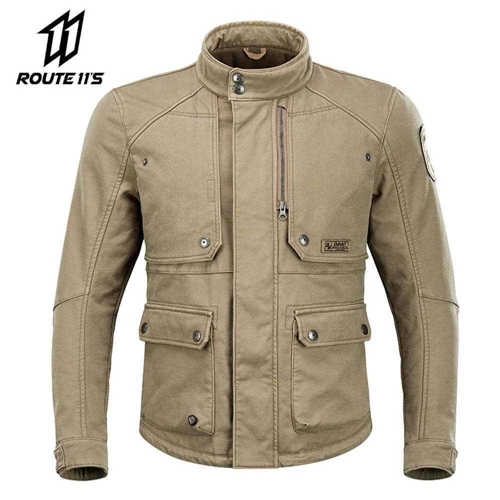 DUHAN New Breathable Motorcycle Jackets Wear-resisting Waterproof Motocross Riding Clothes CE Certified Protective Equipment