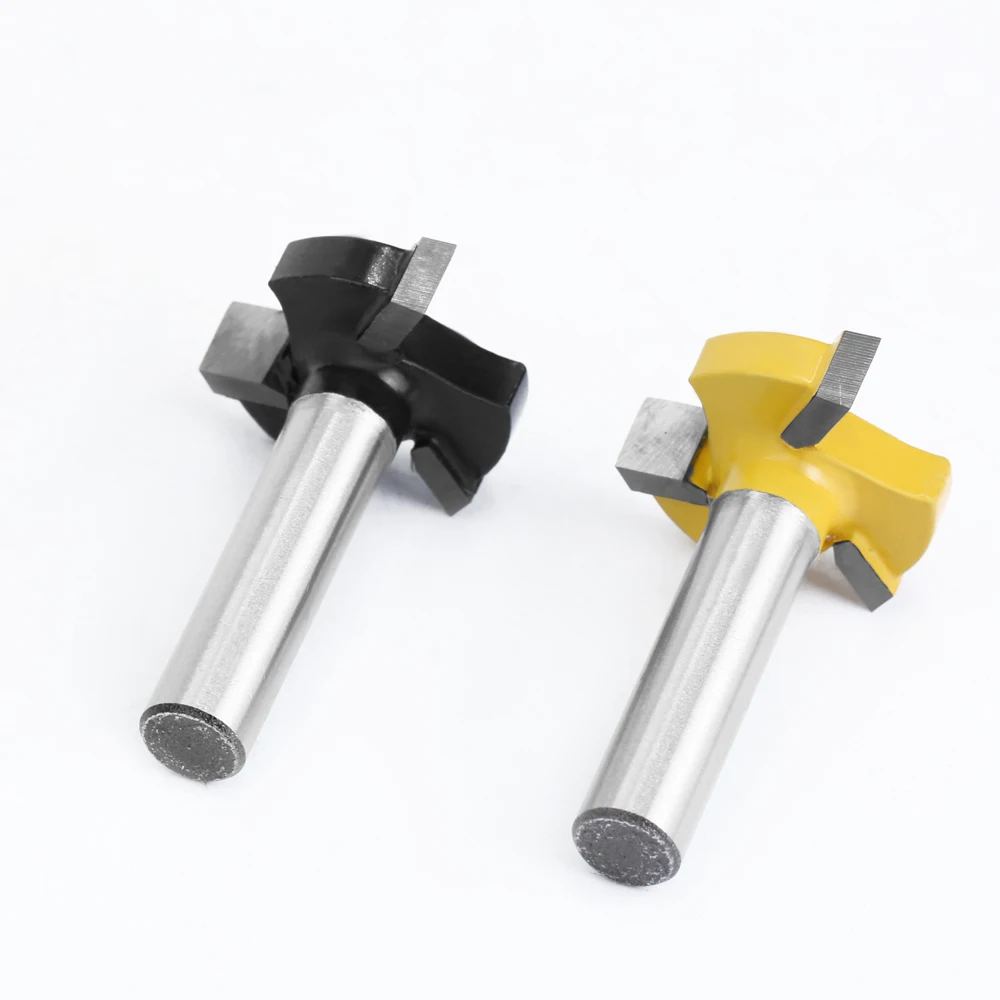 Imagem -03 - Lavie-straight Edge T-slot Router Bit Fresadora Punho de Corte para Madeira Carpintaria mm Haste Dentes 1pc