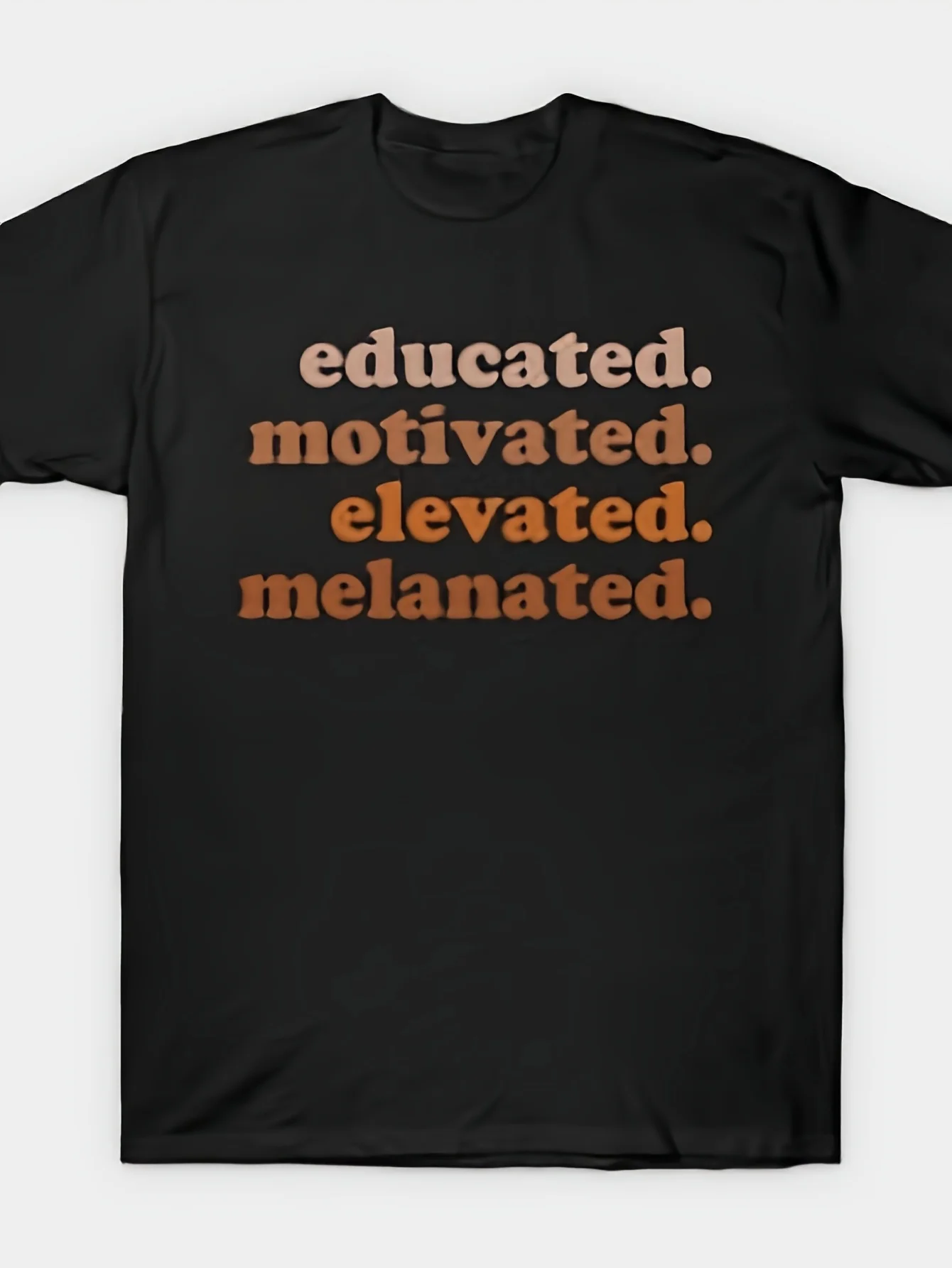 1. Educational T-Shirt for Those Who Want to Advance Their Education, Unisex, Summer 2025, Short Sleeve, Printed, Plain, Round Neck, Retro Style, Regular Fit, Suitable for All Seasons
