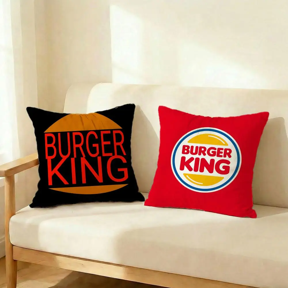 Brand Burger King Cushion Cover Decorative Cushions Covers Cover Sofa 50x50 Pillow 4 Piece 45x45 40x40 Pillowcase
