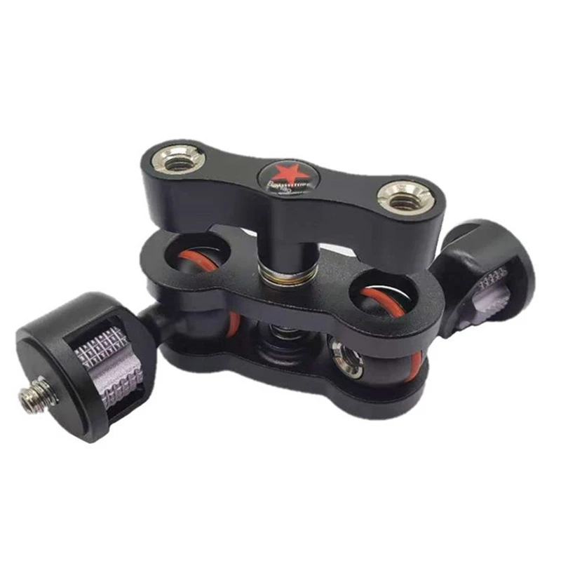 Magic Arm 1/4 นิ้ว Universal กล้อง Video Monitor Mount Adapter สําหรับไมโครโฟน LED Light ขาตั้งกล้อง