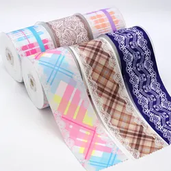 DIY Cartoon Printed Grosgrain Ribbon For Craft Supplies Sewing Accessories 5 Yards. 46773