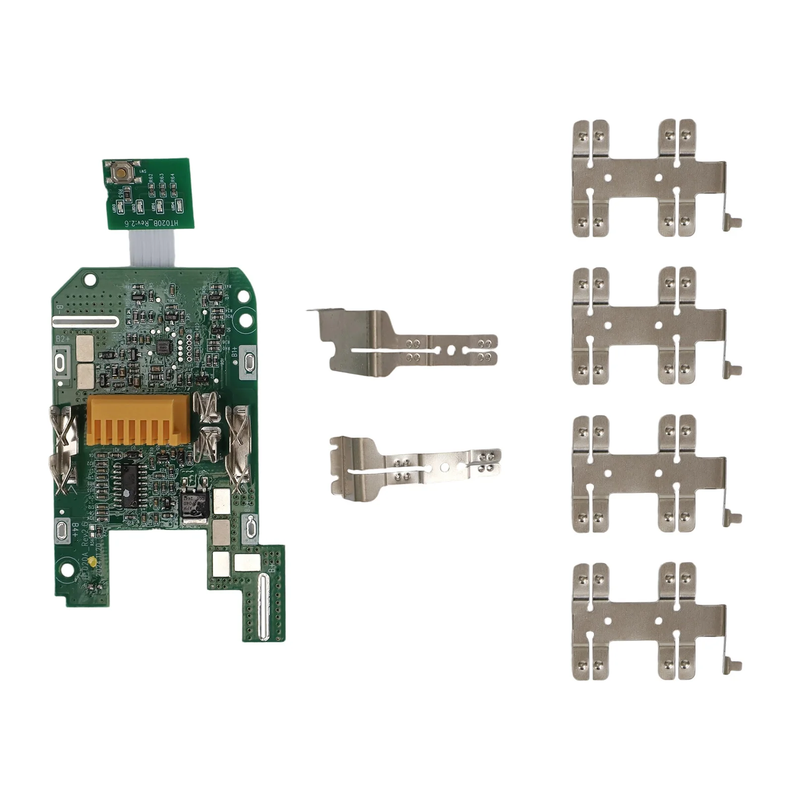 

Battery Circuit Board 18V Battery PCB Uninterrupted Battery Power 15A Discharge Rate Built-in Dual ICs For BL1830 For BL1860