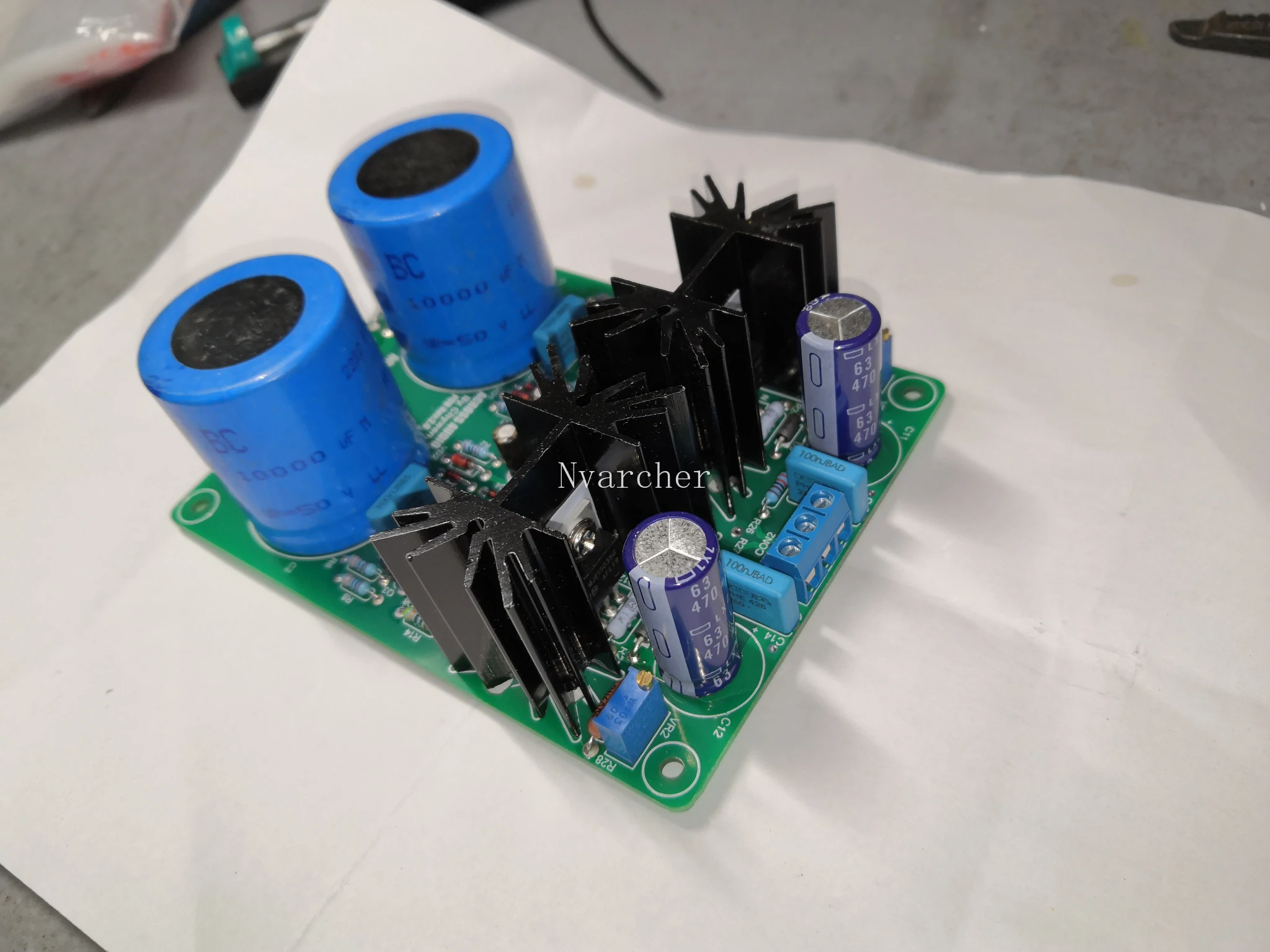 Nvarcher Fully balanced preamp board Bystronic BP26 circuit PCB