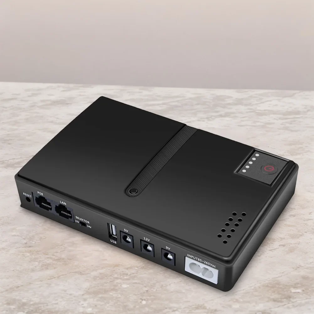 5V 9V 12V 36W 10400mah Backup Power Supply DC1036P DC UPS Uninterruptible Power Supply Portable for Router Switch Mobile Phone