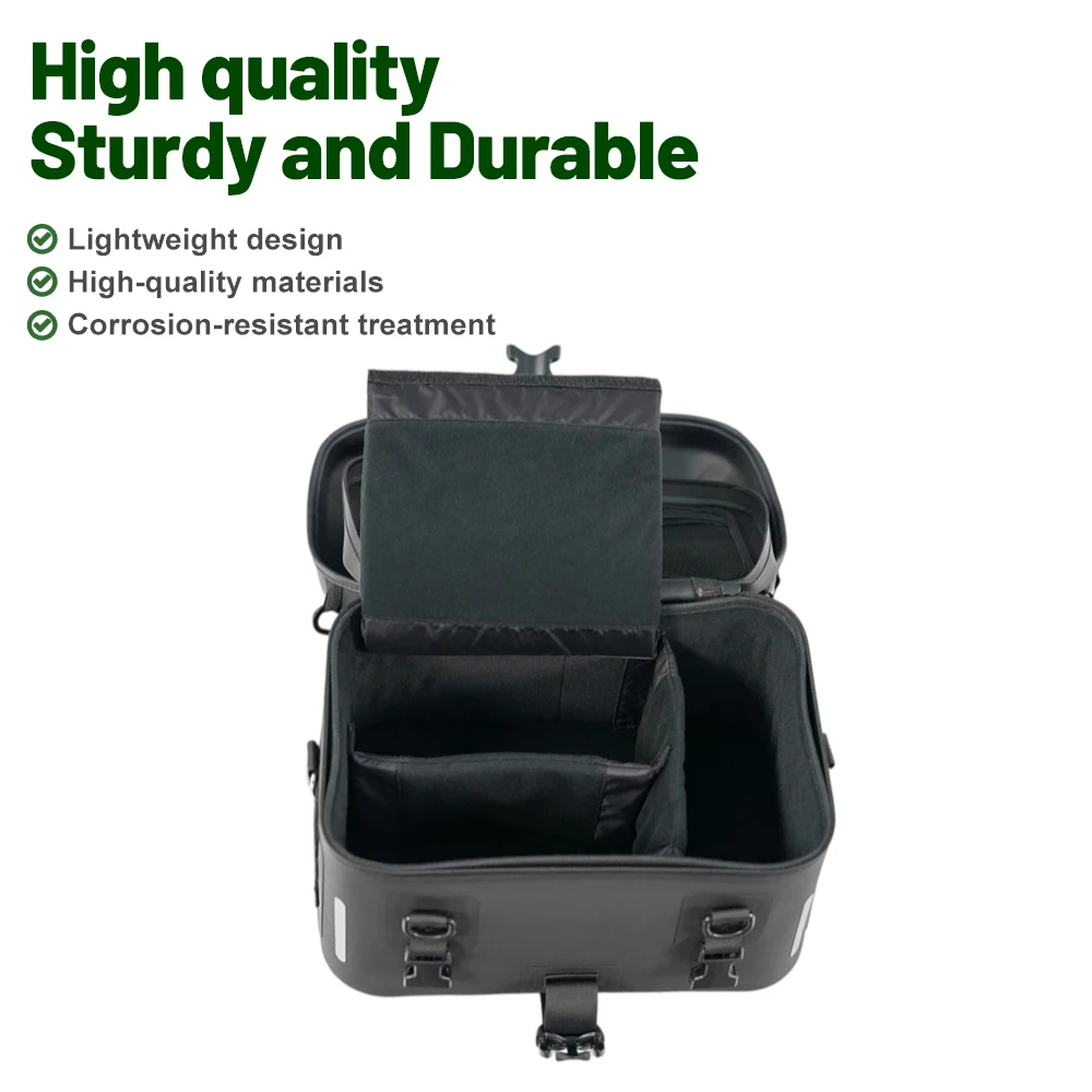 Motorcycle Hard Shell Waterproof Rear Seat Tail Bag Anti-collision Equipment Storage Bag Motorbike Travel Luggage Equipment