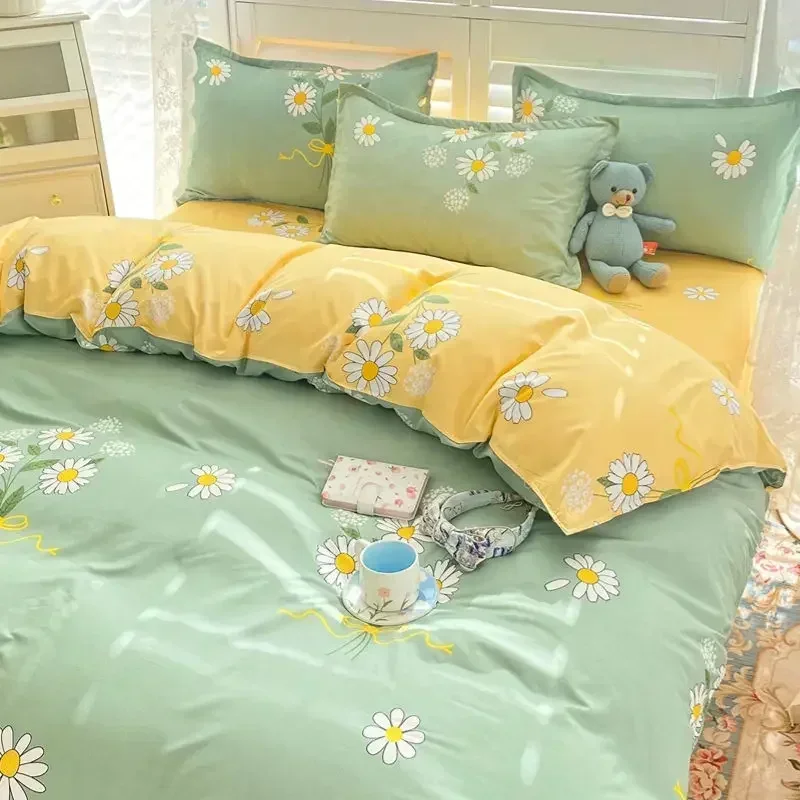 Bachelor's Hotel Apartment Dormitory Bedding Soft Bedding Cover Universal Home Bed Sack Cool Air Conditioning Quilt Cover