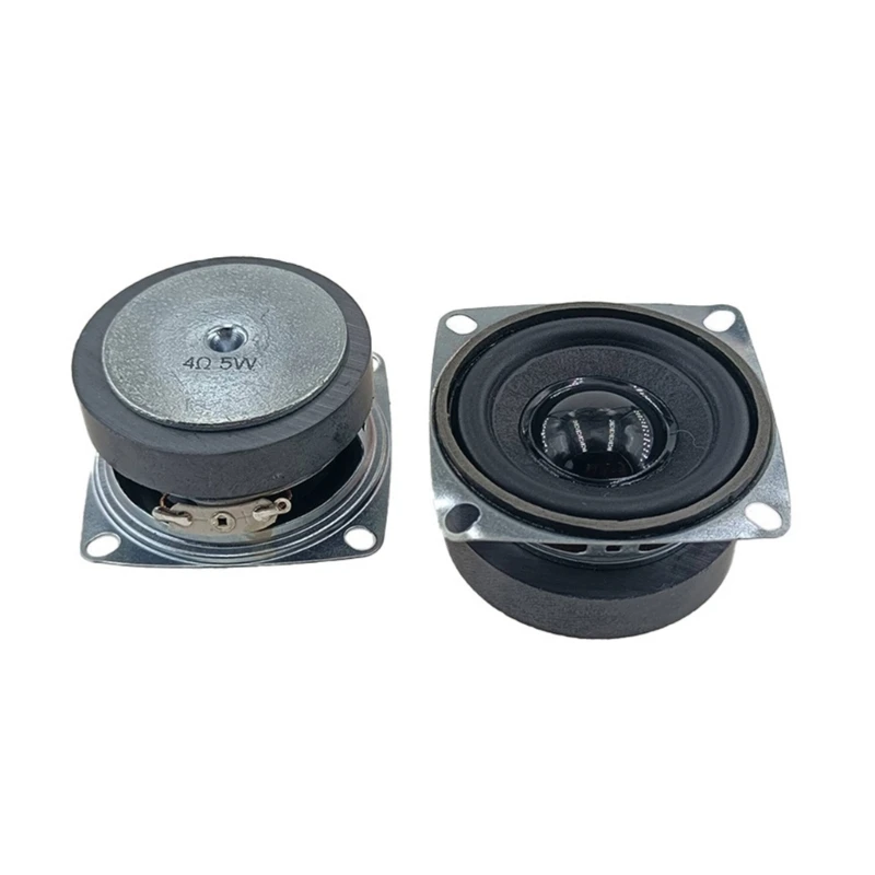 Динамики 2 шт., полночастотные колонки 52 мм, 4 Ом, 5 Вт, 10 Вт, сабвуфер «сделай сам» для домашнего кинотеатра