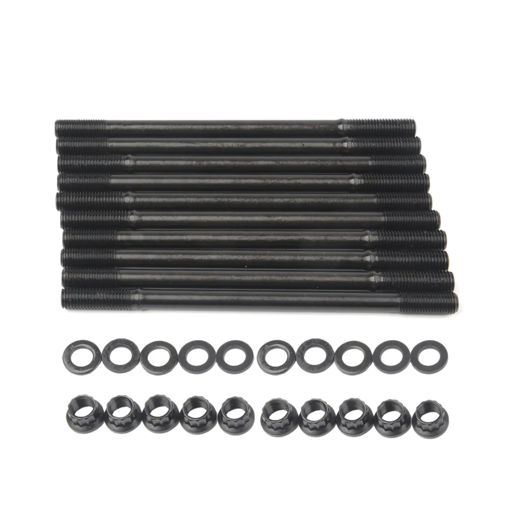 AU33-For ARP 208-4303 Head Studs Pro Series Point Head For Honda 1.8L B18C1 B18C5 B20V Kit
