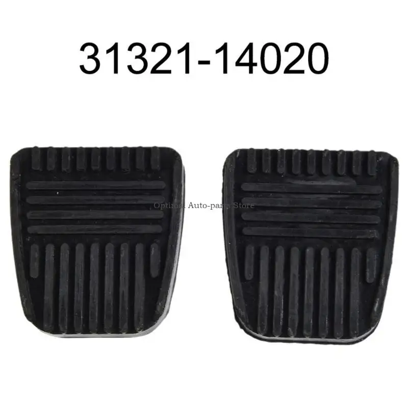 

1 Pair Clutch Brake Pedal Rubber Pad Fit for 4RunnerCamry CelicaPaseo 31321-14020 Auto Brake Clutch Pedal Cover