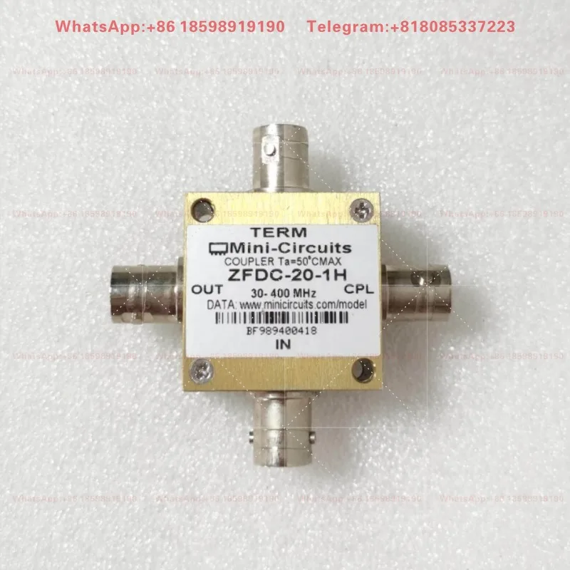 ZFDC-20-1H 30-400MHz 25W 30dB Bidirectional Coupler Industrial High Reliability RF Microwave Coupler