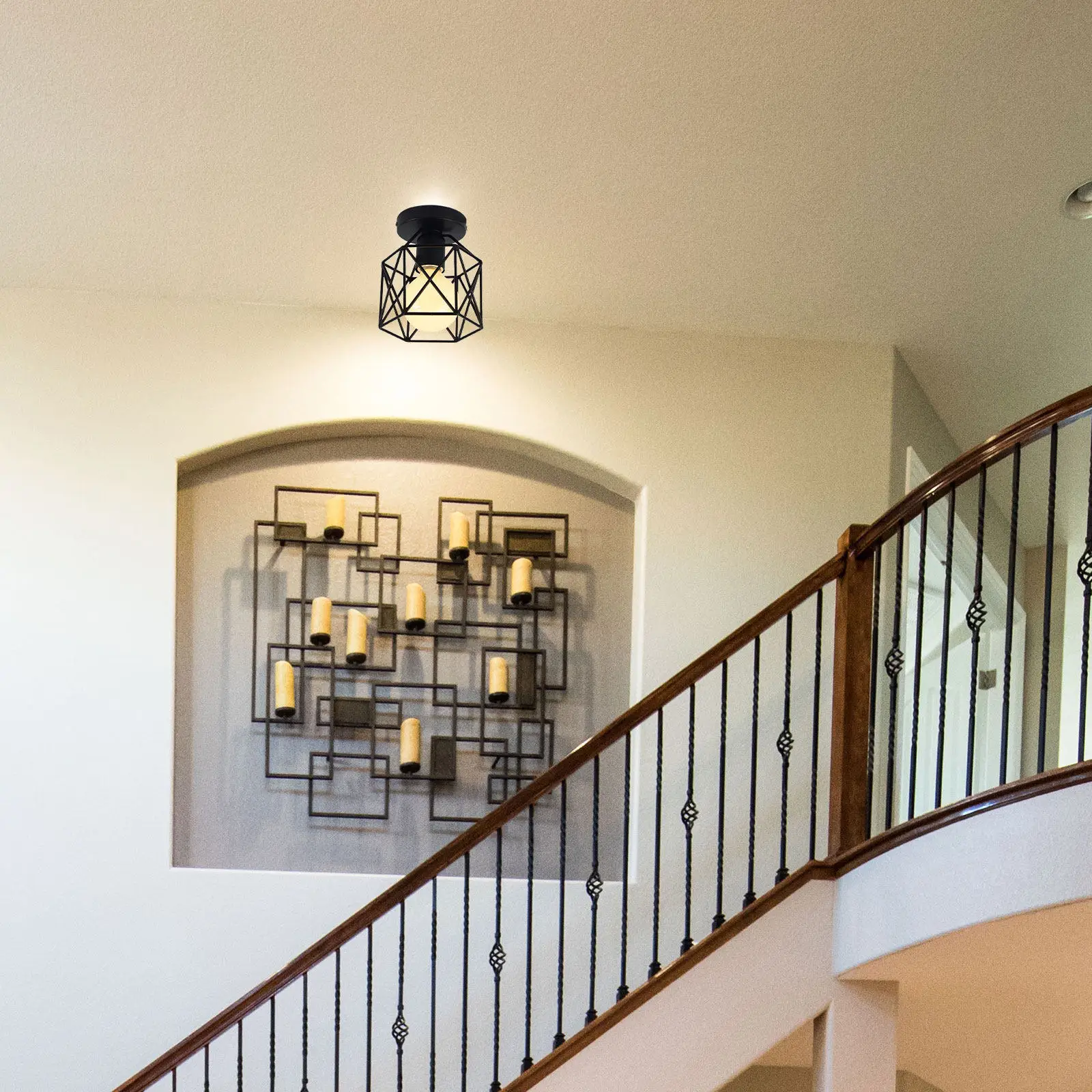 

Премиальная креативная люстра из железа, простая в установке, для дома, для столовой, гостиной, подвесной светильник, декоративное освещение