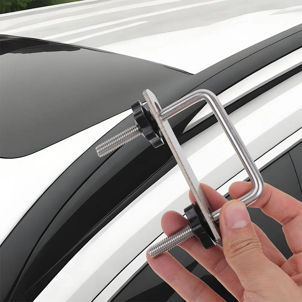 

Square U-Bolt Clamp Universal Car Roof Rack Secure Grip Cargo Box Mounting Clips Crossbar Roof Rack Accessories
