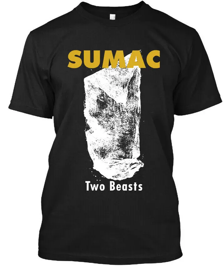 Sumac Two Beasts American Sludge Music Graphic Vintage Logo T-SHIRT S-4XL  High Quality 100%Cotton Short Sleeve