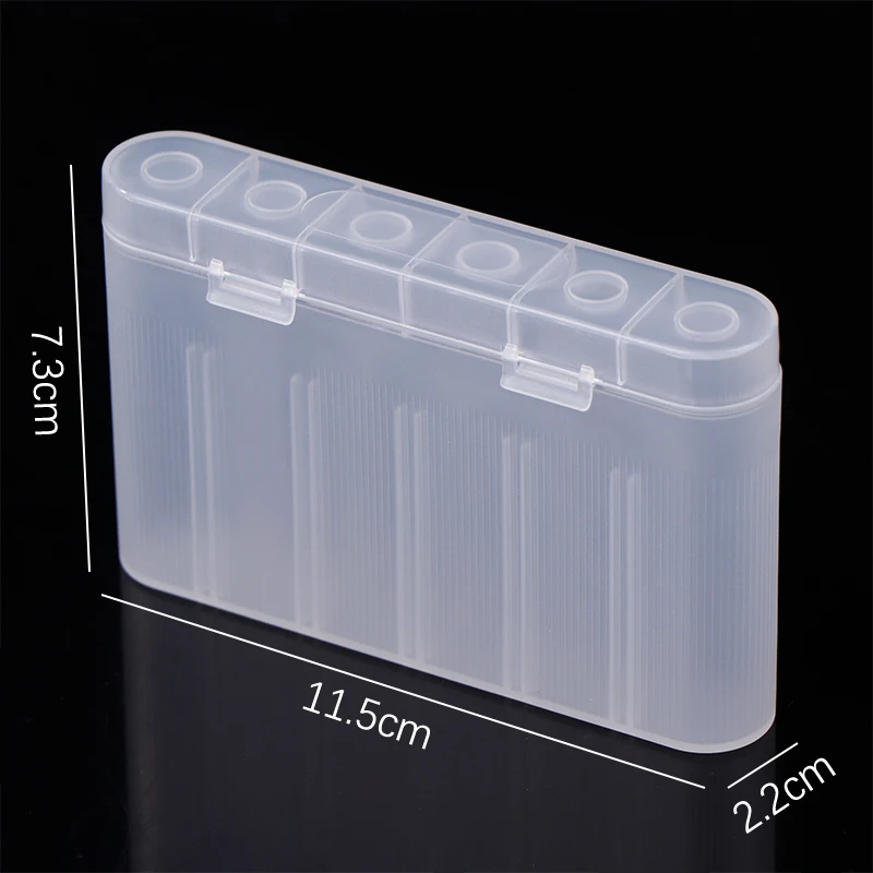 1PC DIY Accessories 6 Slot Waterproof Storage Box For 18650 Batteries Portable Holder Case Protectors Organiser