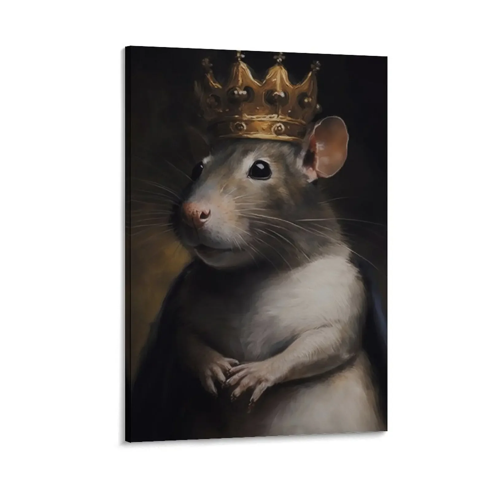 

Vintage Rat King Canvas Painting house decorations house decoration anime room decor aesthetic room decoration