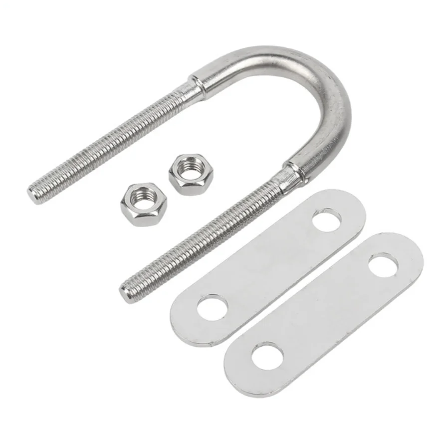 316/304 Stainless Steel U-bolt Yacht Boat Hardware Marine Rope Rigging Bow Stern Eye Wholesale Dropshipping