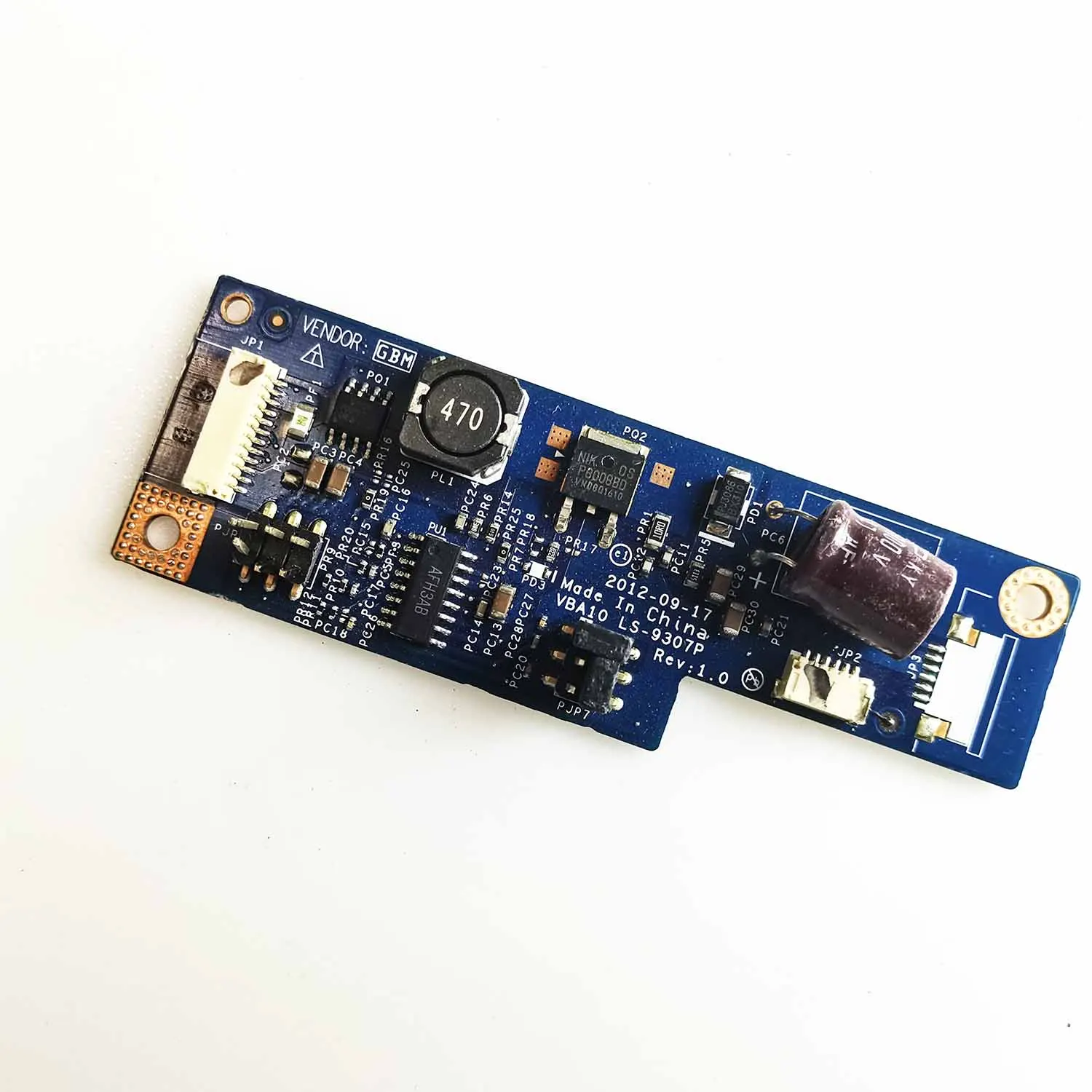 Barra LED de alto voltaje, placa de corriente constante, VBA10, LS-9307P, Rev: 1,0, LS-9307P