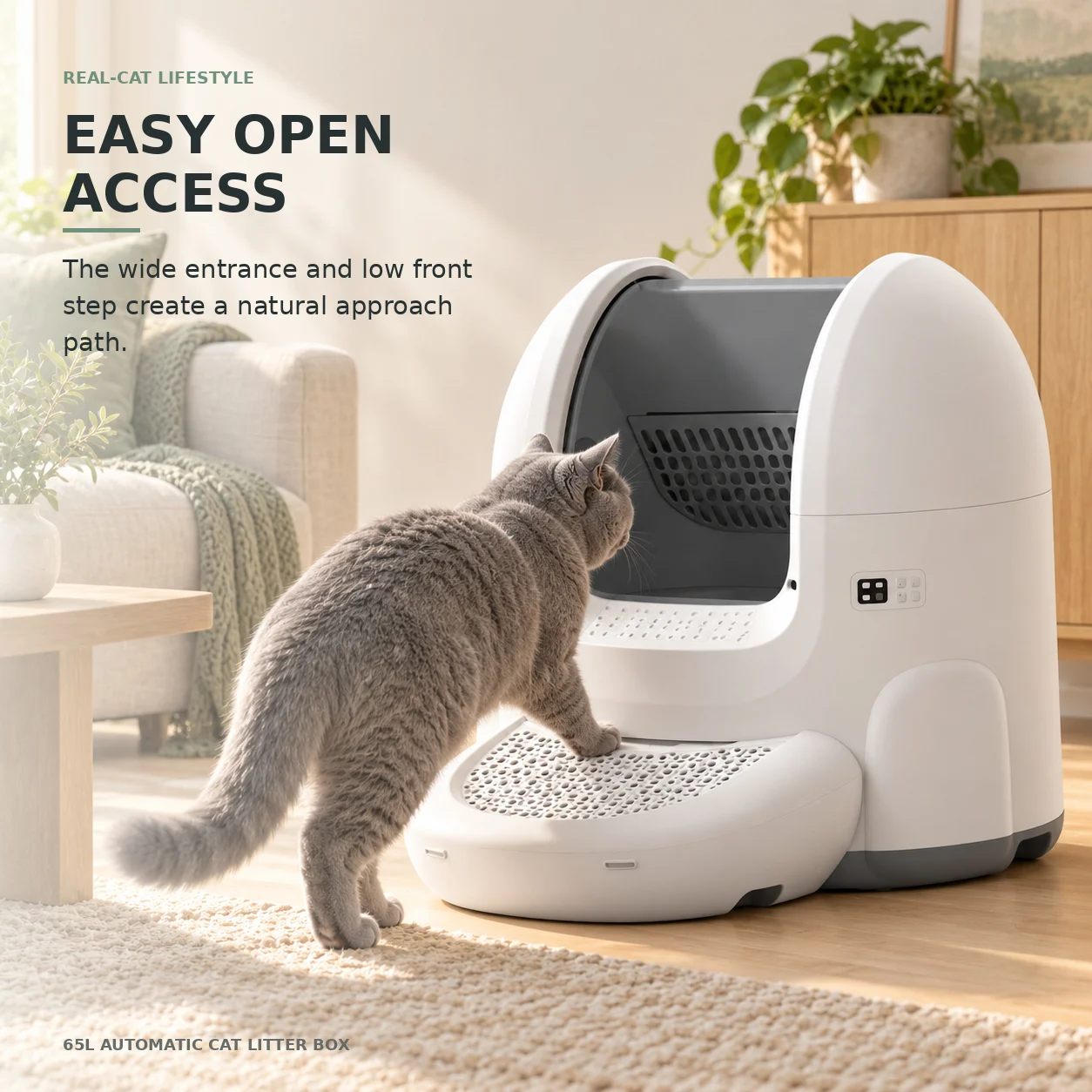 Caja de arena automática para  - Self Cleaning Cat Litter Box Automatic reseña y precio