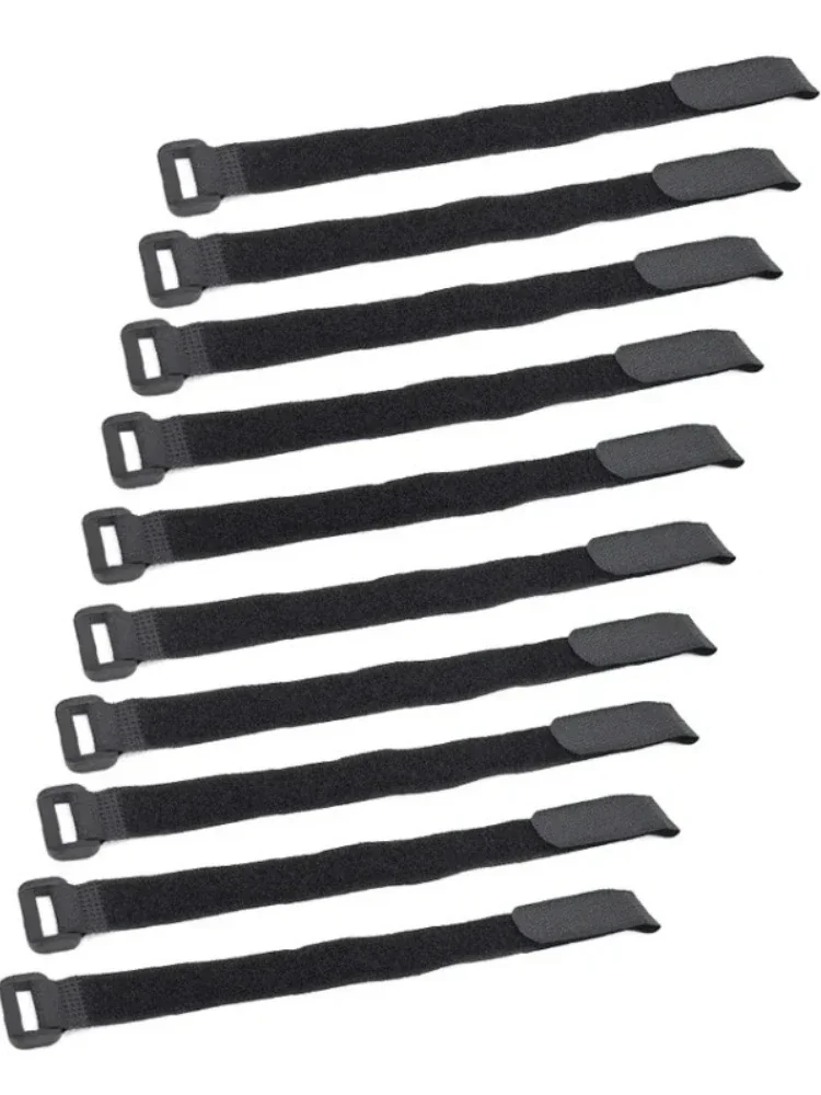 5/10 Stück wiederverwendbare Hakenschlaufen-Cinch-Bänder, Nylon-Kabelbinder, Organizer, verstellbarer Verschluss, Sicherung von Kabelbändern, Kabelmanagement