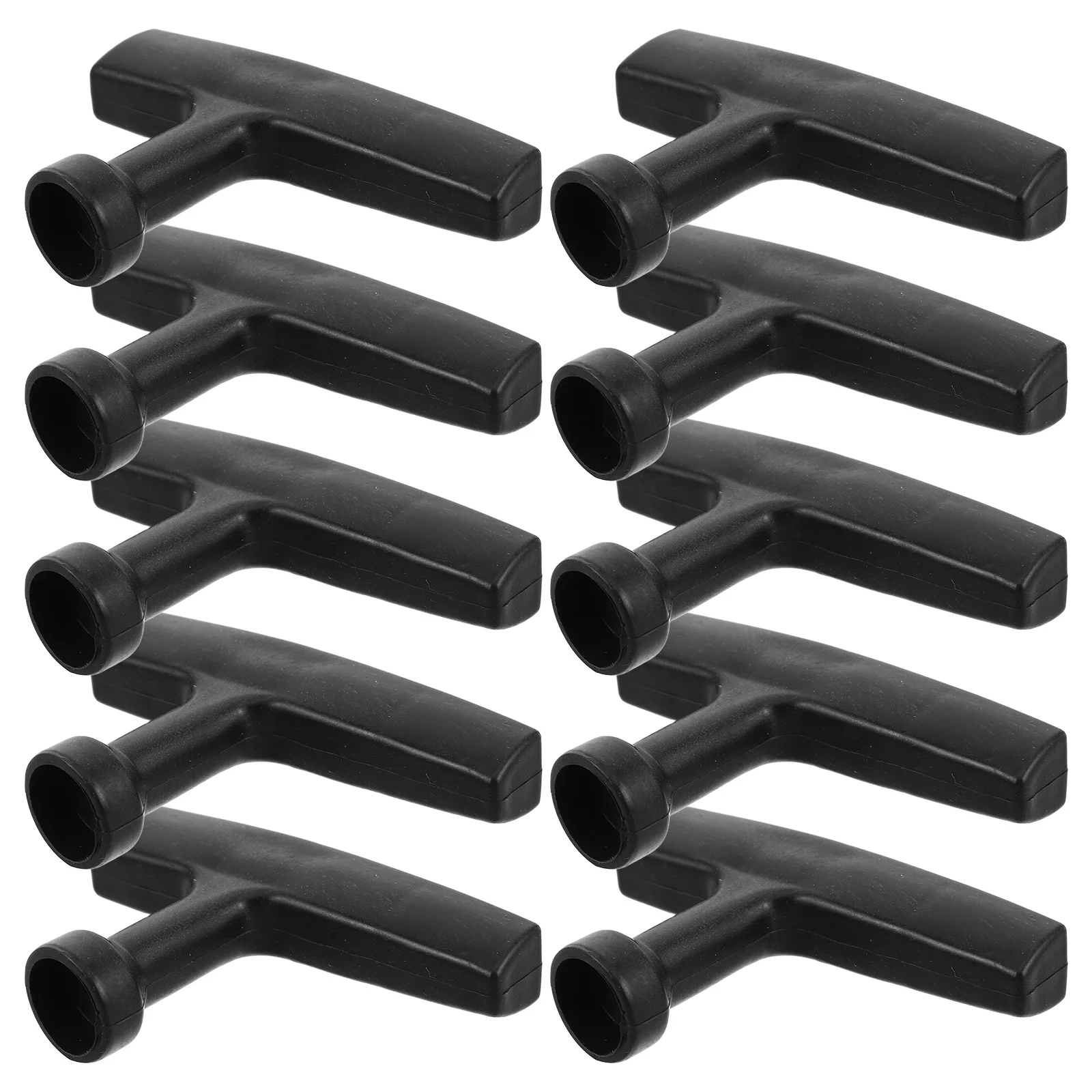 

10pcs Generator Starter Handle For Diesel Engine Chainsaw Lawn Mower Pull Cord Grip Recoil Start Replacement Part