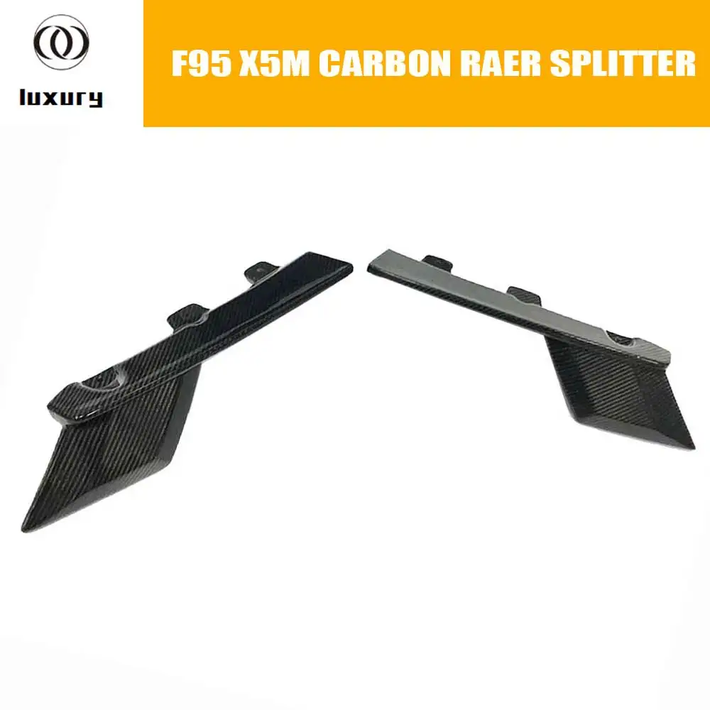 

MP Style Carbon Fiber Rear Bumper Side Splitter Apron Spoiler for BMW F95 X5M 2019-UP