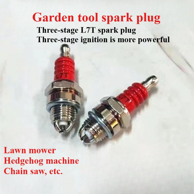 1PCS Chain Saw Three-claw Spark Plug Universal Spark Plug Hedge Machine Burner Two-stroke Mower