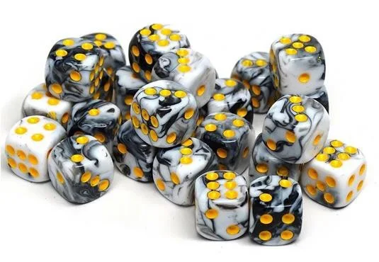 12mm Dice 6 Sided D6 Game Dice 100/50/30/10Pcs Random Colors Two Tone Round Corner Dices Teaching Math PRG Board Game