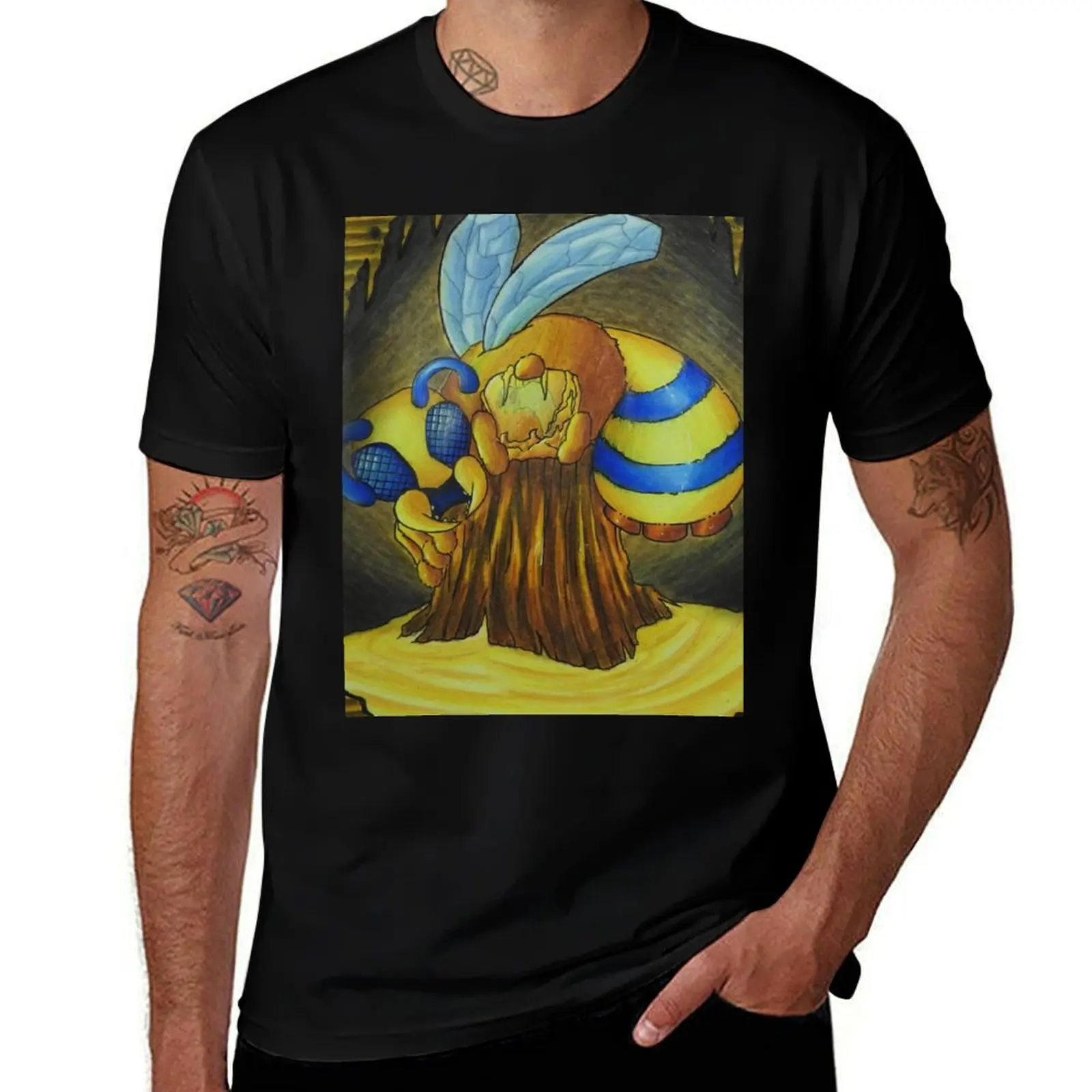 

Queen Bee Terraria T-Shirt cotton t shirt pack anime tshirt t shirts with prints T-Shirt
