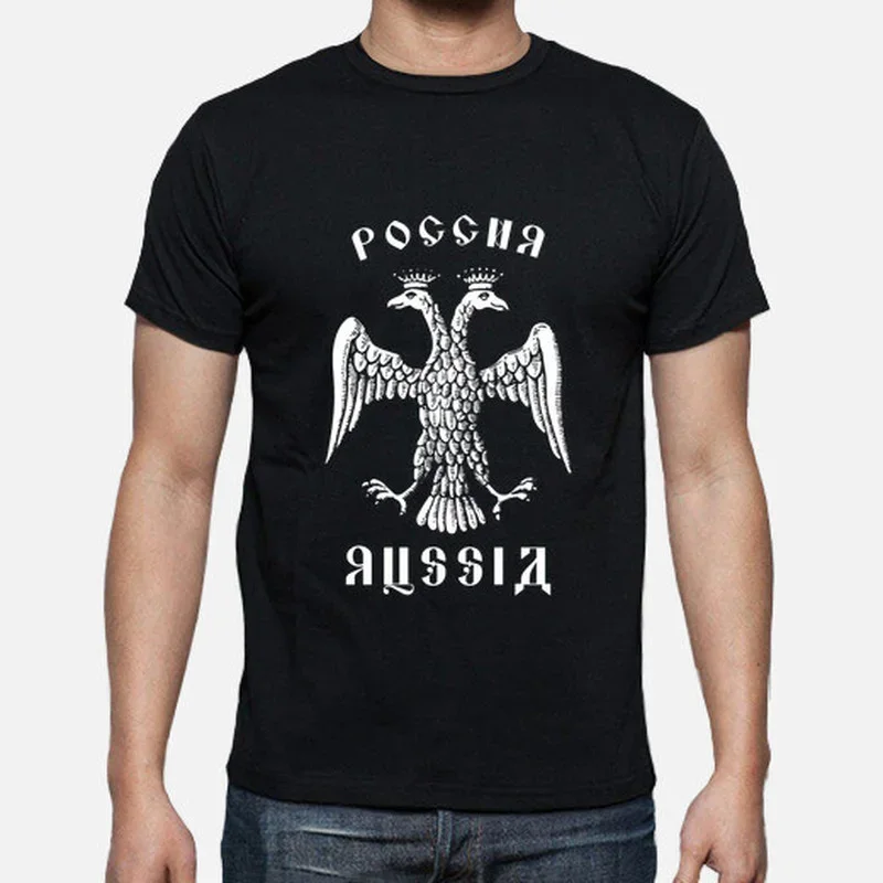 

Russia Ancient Coat of Armas Men T-Shirt Short Sleeve Casual Cotton O-Neck Summer Men Clothing New Arrival Size S-3XL