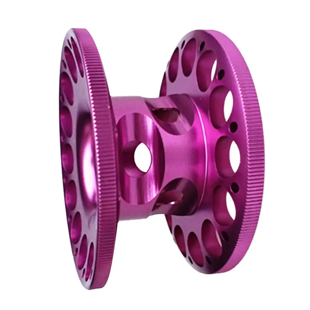 Bobine de plongée sous-marine en alliage d'aluminium, bobine de ligne de guidage légère, violette, pour la plongée en grotte et la plongée technique
