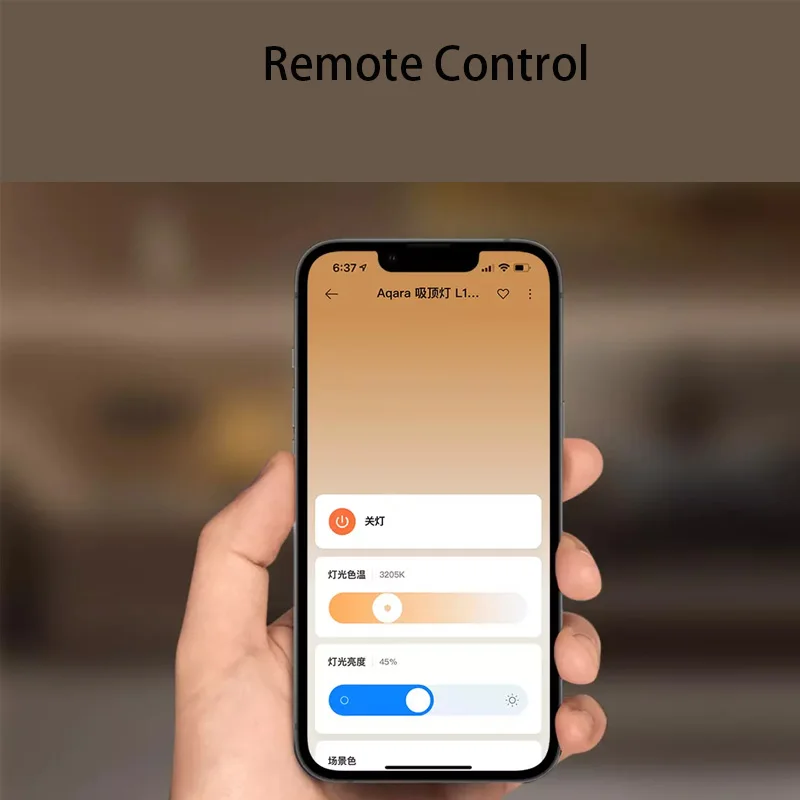 Imagem -05 - Aqara-smart Home Ceiling Light Zigbee Cor Ajustável Temperatura Memory Lights Apple Homekit App Quarto Living Room Lamps