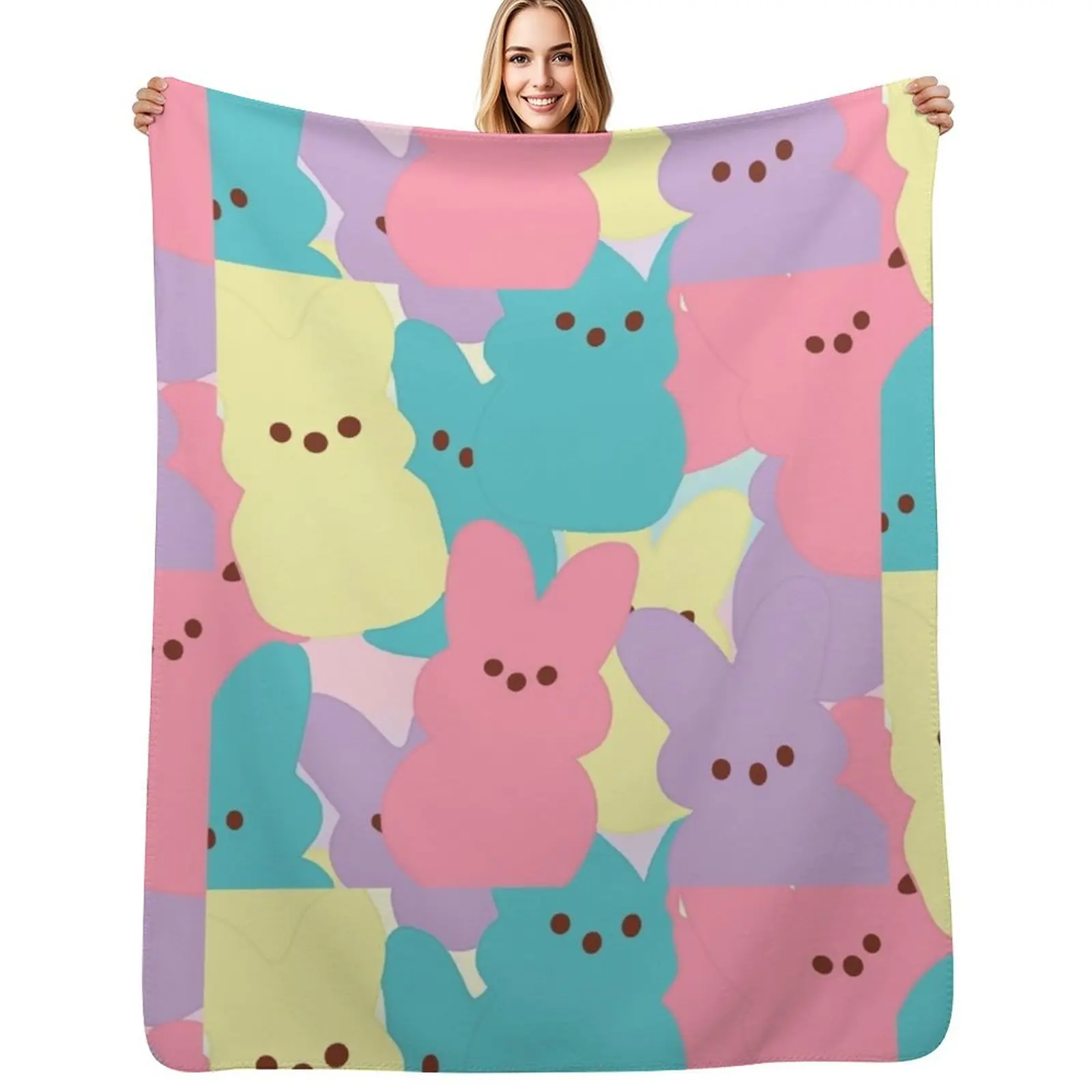 

Peeps Throw Blanket Soft Designers Soft Beds halloween Blankets