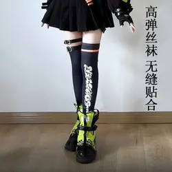 Anby Demara Cosplay Costume Stockings Zenless Zone Zero Velvet knee high socks Props Cunning Hares Halloween Party for Women