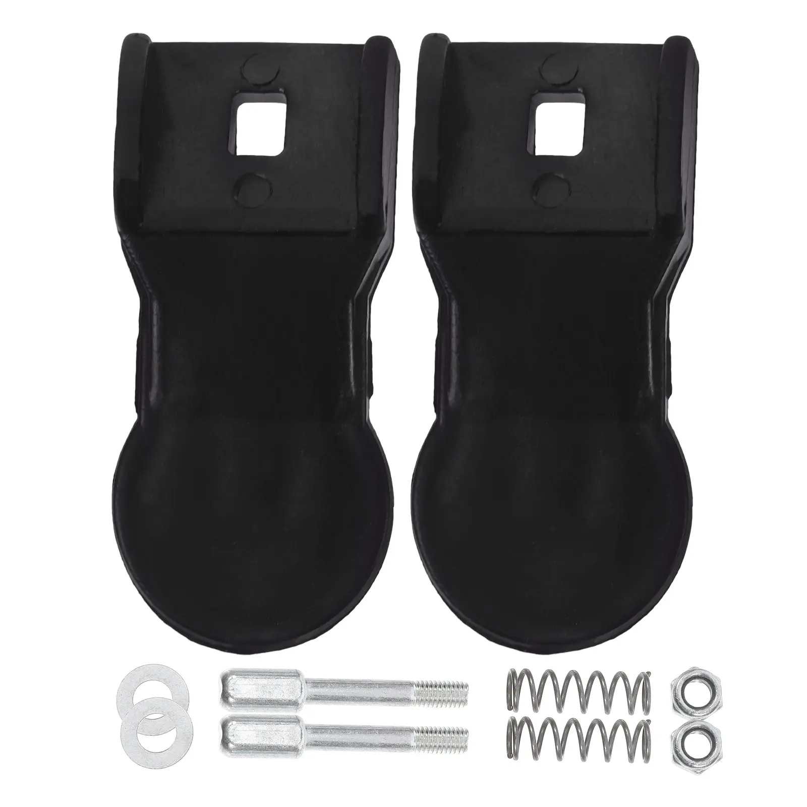 

2Pcs Foldable Backrest for Wheelchair Easy Install Compatible with Most Power Wheelchairs Wheelchair Folding Backrest