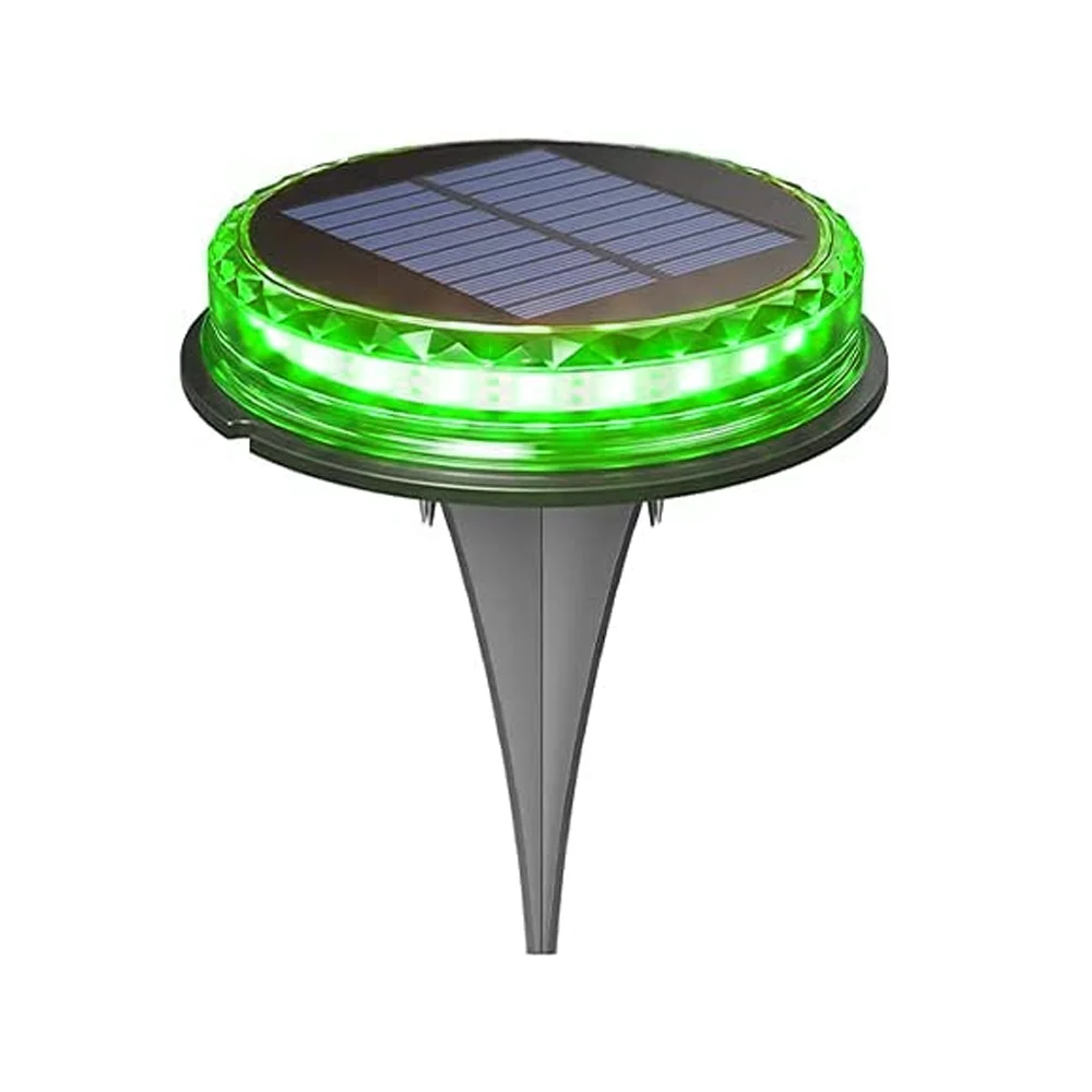 LED Lights Landscape Light Solar Ground Light 1200mAh Underground Waterproof Outdoor Light For Courtyard Garden Square Lawn