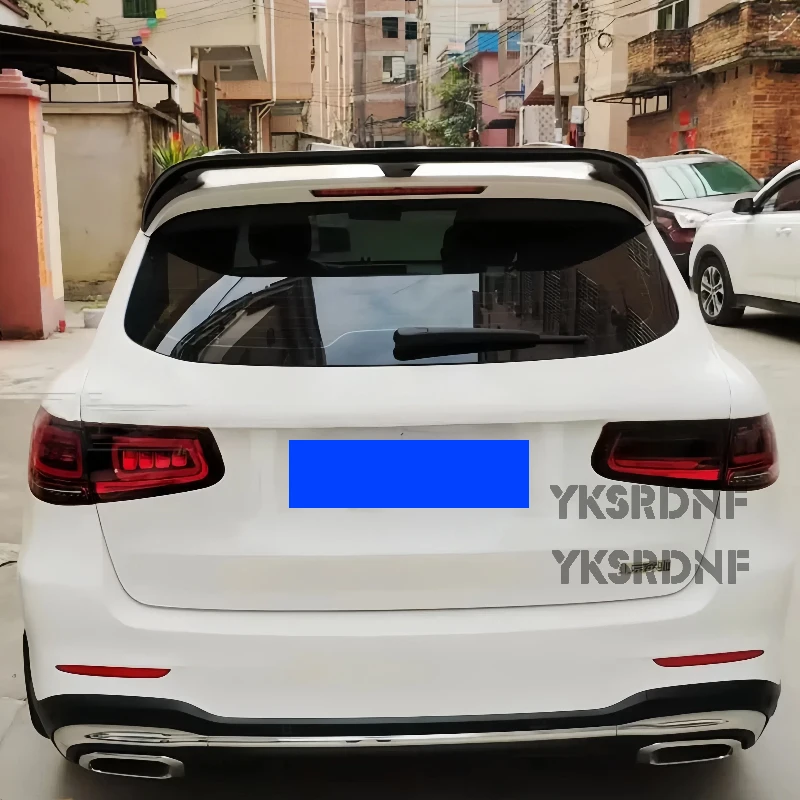 СПОЙЛЕР ЗАДНЕГО КРЫЛА из настоящего углеродного волокна для внедорожника Mercedes-Benz GLC Class X253 200 220 250 260 300 2016-2023 СПОЙЛЕР ЗАДНЕГО КРЫЛА из настоящего углеродного волокна для внедорожника Mercedes-Benz GLC Class X253 200 220 250 260 300 2016-2023