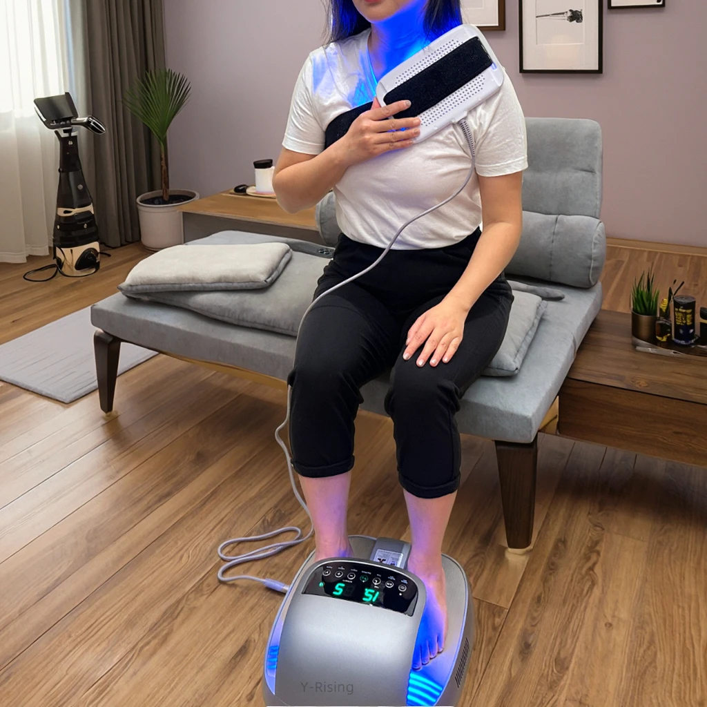 

Terahertz Therapy Electric Terahertz Heated Massage Device Physiotherapy Rehabilitation Equipment