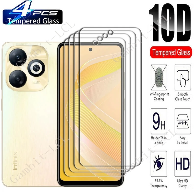 Film de protection pour écran de 6.6 pouces, 4 pièces, pour MF ix Smart 8 Plus Smart8 8Plus Pro HD