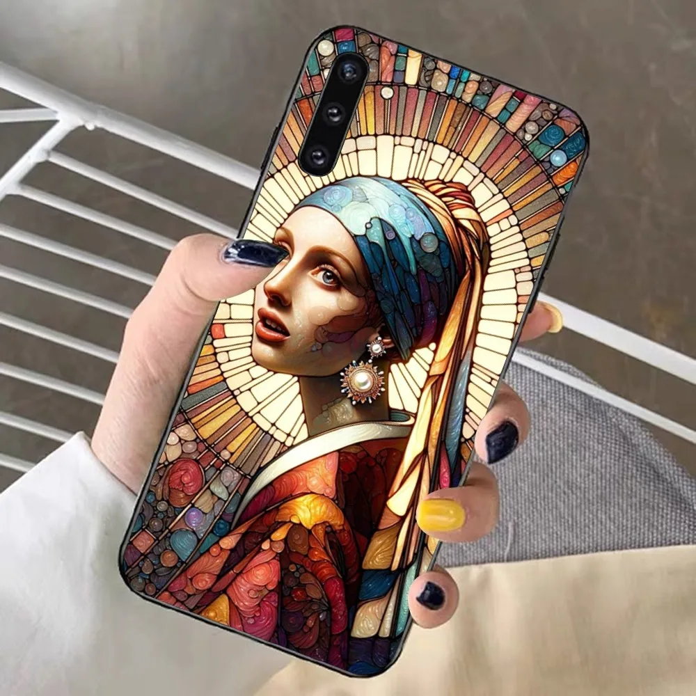 Girl With A Pearl Earring Phone Case For Redmi Note 4 X 5 A 6 7 8 T 9 9S 10 11 11S 11Epro Poco M3 pro