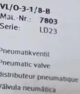 VL/O-3-1/8-B 7803 T…
